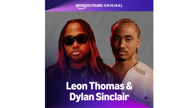 Leon Thomas and Dylan Sinclair honor 30 years of DAngelos Brown Sugar with Amazon Music Originals cover