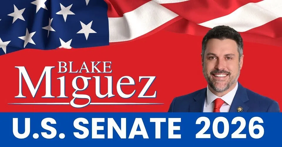 New Iberia State Senator Blake Miguez to run against incumbent Bill Cassidy for U.S. Senate seat in April 2026