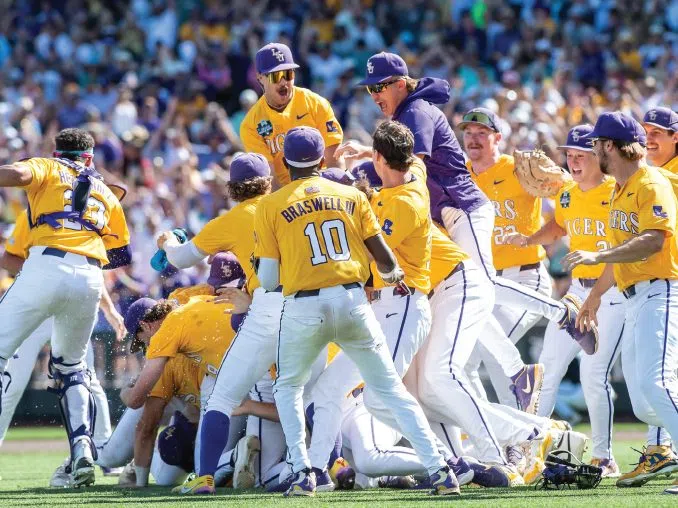 LSU sweeps Coastal Carolina, wins College World Series