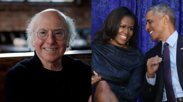 Larry David teams up with President Obama, Michelle Obama for comedy series