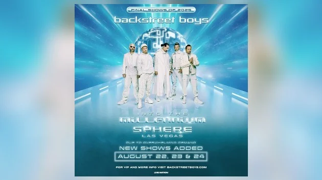 Backstreet Boys thank fans and celeb pals for supporting Sphere residency
