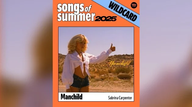 Hits by Sabrina Carpenter, Justin Bieber, BLACKPINK among Spotify’s Songs of Summer Wildcards