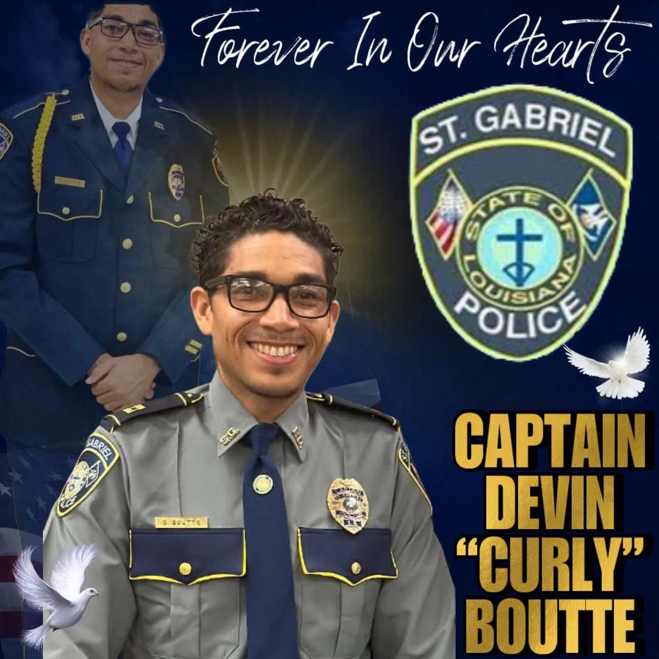 Stabbed St. Gabriel officer under investigation for corruption with suspected killer