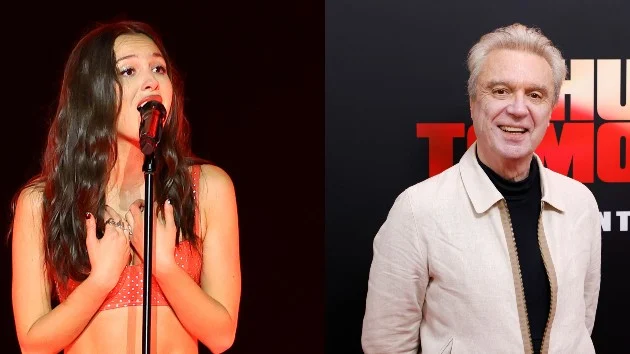 Olivia Rodrigo ‘seemed like a real person,’ says her Governors Ball guest star David Byrne