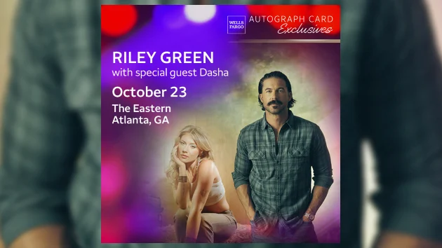 How to get into Riley Green + Dasha’s exclusive Atlanta show