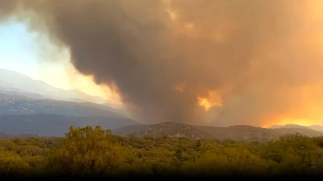 Gifford Fire continues to rage in California, burning 72,000 acres and accompanied by 2 other emerging wildfires