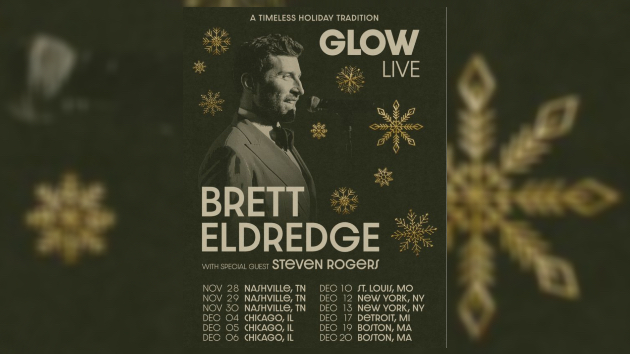 ‘Mr. Christmas’ Brett Eldredge books holiday tour