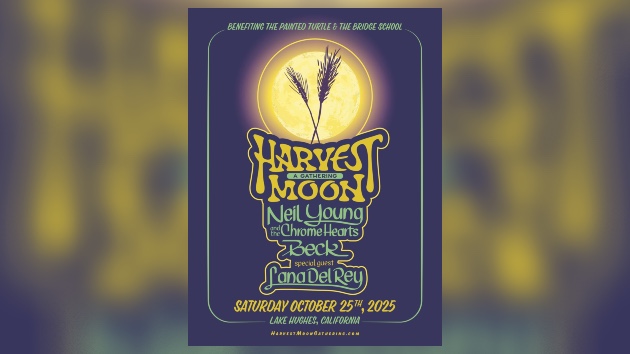 Neil Young to headline Harvest Moon benefit concert