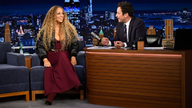 Fallon plays Mariah Carey’s unreleased secret grunge album on ‘The Tonight Show’