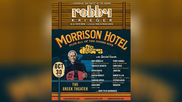 The Doors’ Robby Krieger reveals guests joining him for 60th anniversary show