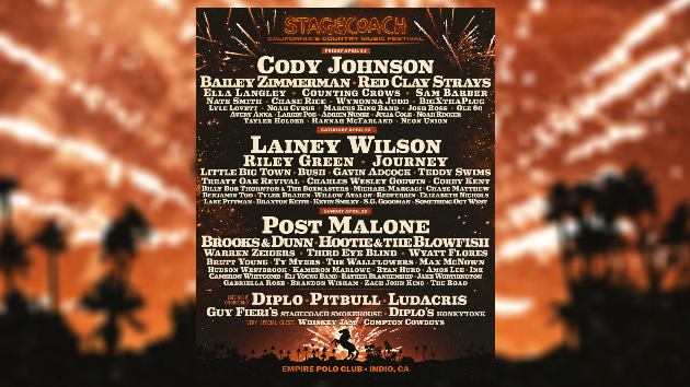 Journey, Hootie & the Blowfish rub elbows with Lainey Wilson, Cody Johnson + Post Malone at Stagecoach 2026