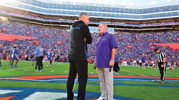 LSU-Florida meet in a rare September SEC showdown