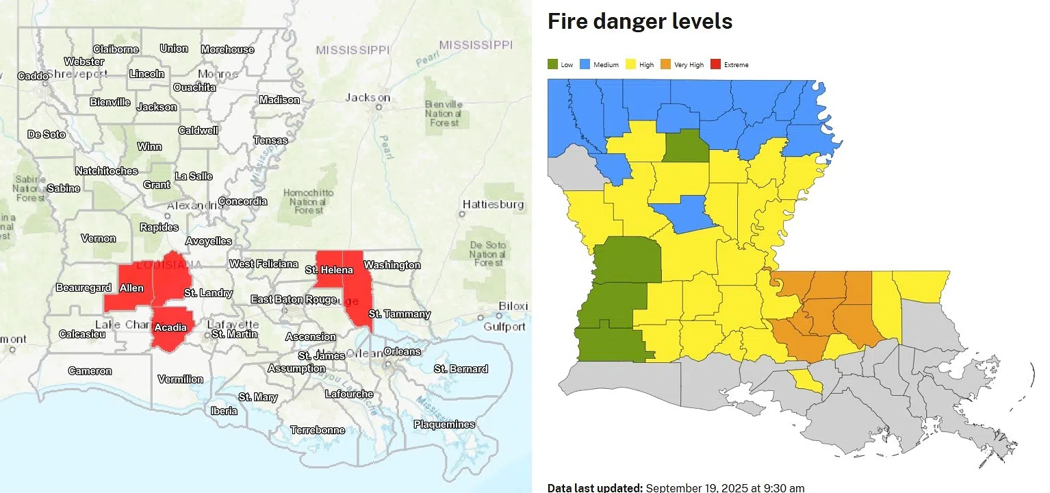 Drought conditions are developing throughout the state, according to Louisiana State Climatologist Jay Grymes