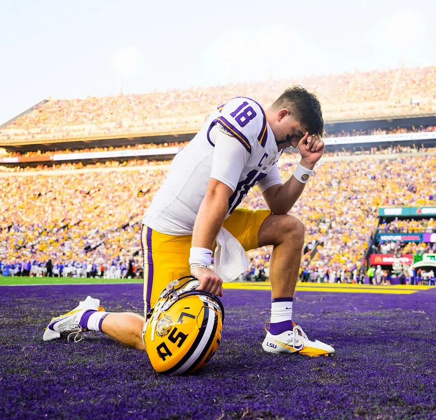 Injured LSU quarterback Garrett Nussmeier set to play Saturday night vs. Southeastern Louisiana