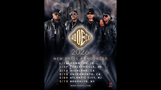 Jodeci announces shows for 2026