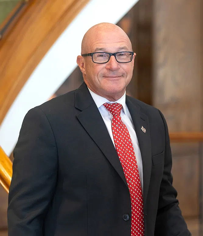 University of Louisiana at Lafayette Interim President Dr. Jaimie Hebert outlines plan to address $25 million deficit