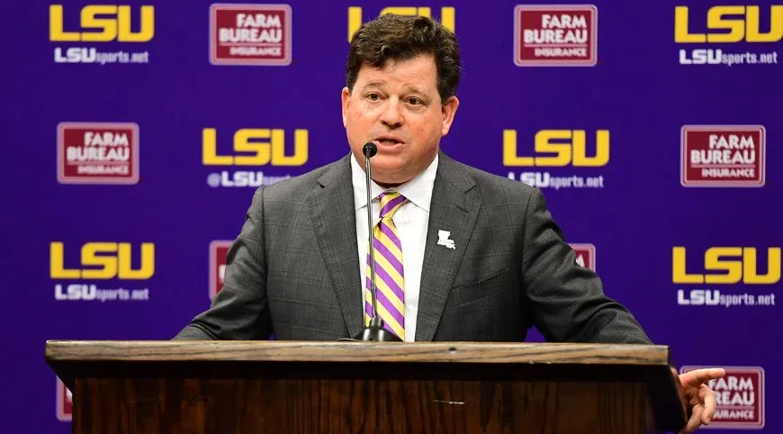 Scott Woodward out as LSU Athletics Director