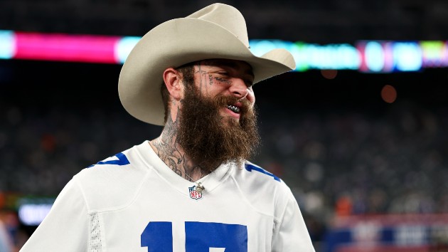 Post Malone to headline halftime at Dallas Cowboys’ Thanksgiving Day game