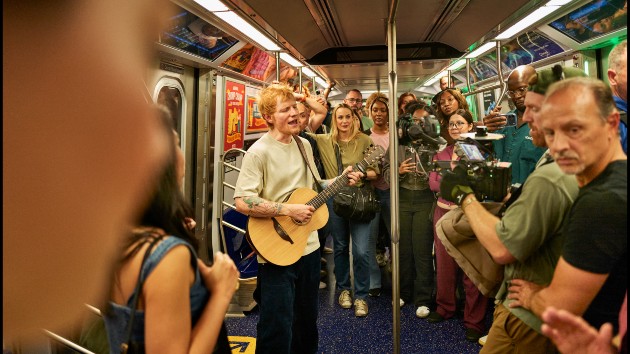 Watch Ed Sheeran bop around NYC in trailer for one-take Netflix special