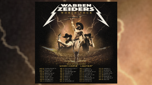 Warren Zeiders maps out world tour for 2026