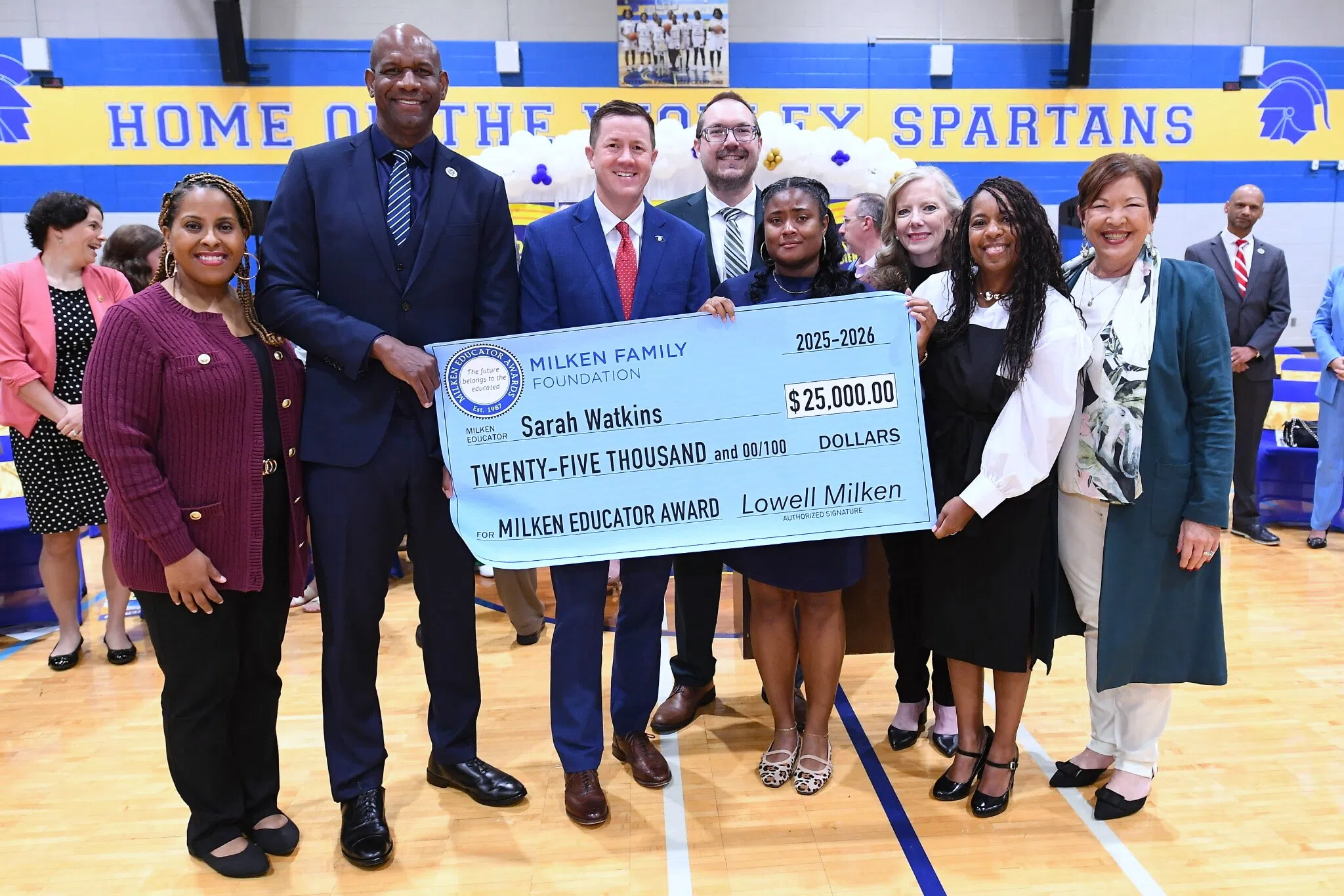 Jefferson Parish English teacher receives prestigious Milken Educator Award