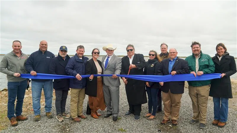CPRA celebrates completion of Lake Borgne Marsh Creation Project