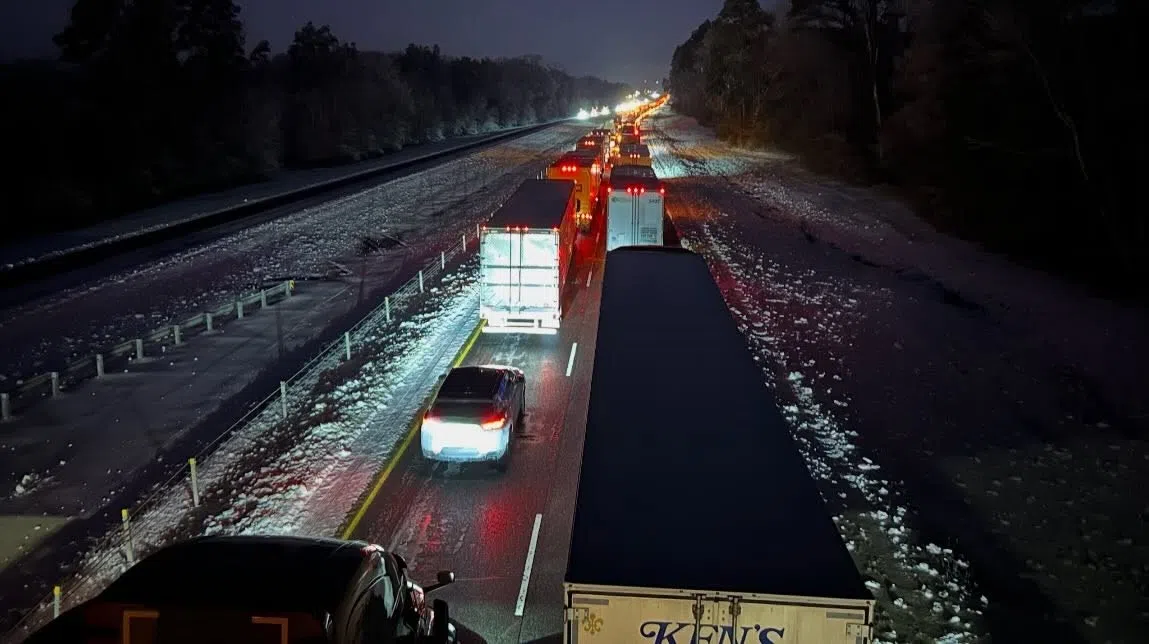 Louisiana DOTD, alongside state police and National Guard, working to assist motorists and restore traffic flow along I-20 in North Louisiana