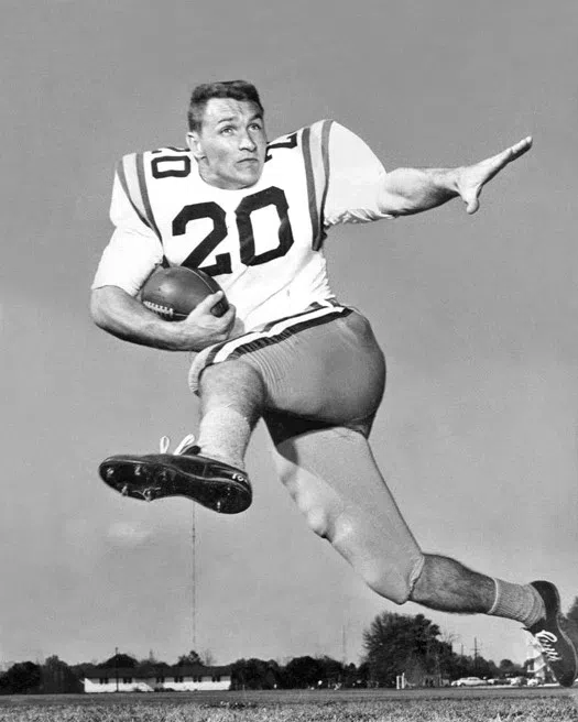 President Donald Trump pardons LSU great Billy Cannon, along with four other former NFL players