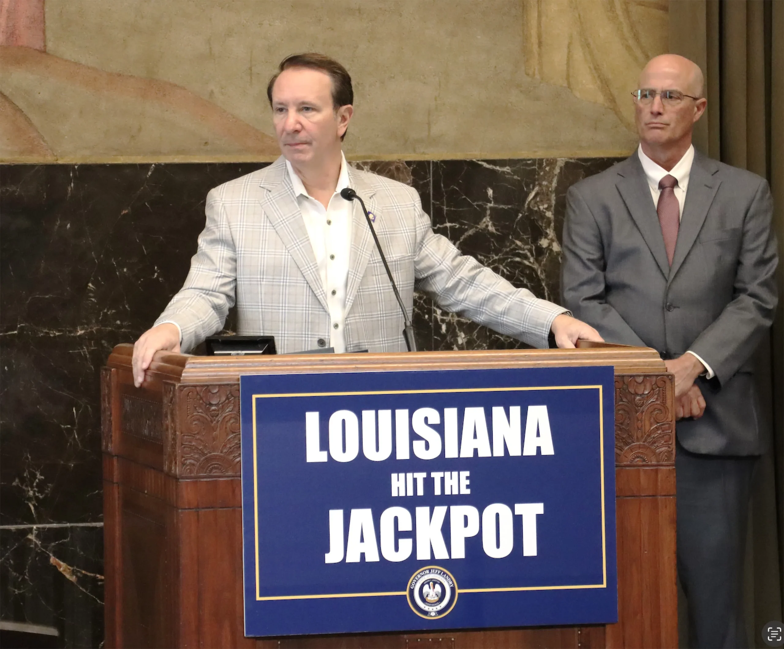 Governor Jeff Landry announces state income tax relief for Louisiana residents