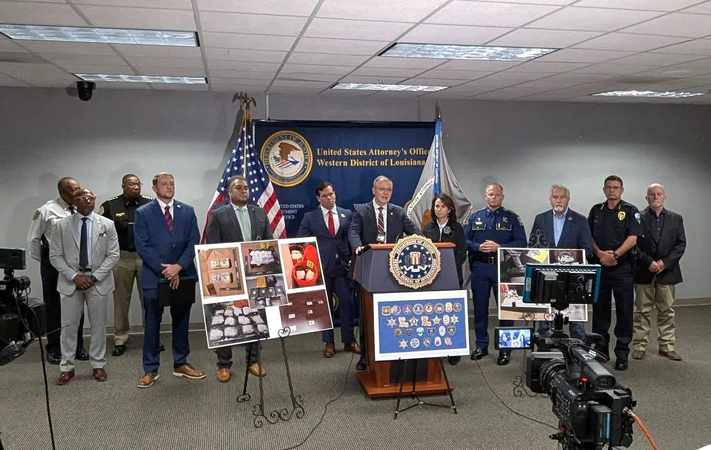 State, local and federal authorities team up to arrest 742 gang members and drug dealers across Louisiana