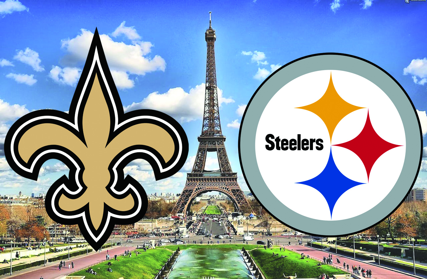 New Orleans Saints, Pittsburgh Steelers set to square off in Paris, France on October 25th