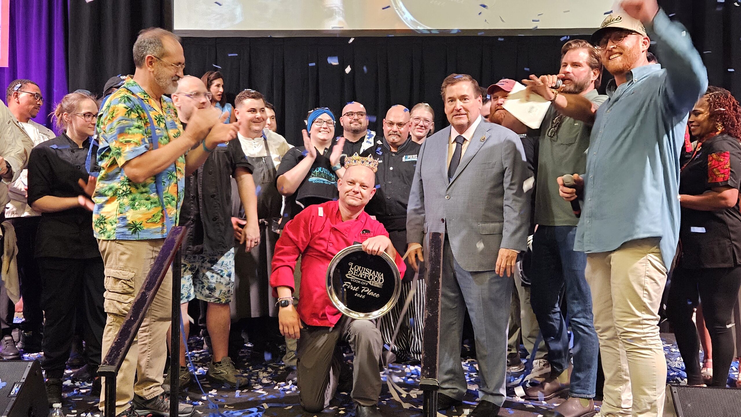 Lafayette chef Kris Allen crowned King of Louisiana Seafood at 19th Annual Louisiana Seafood Cook-Off