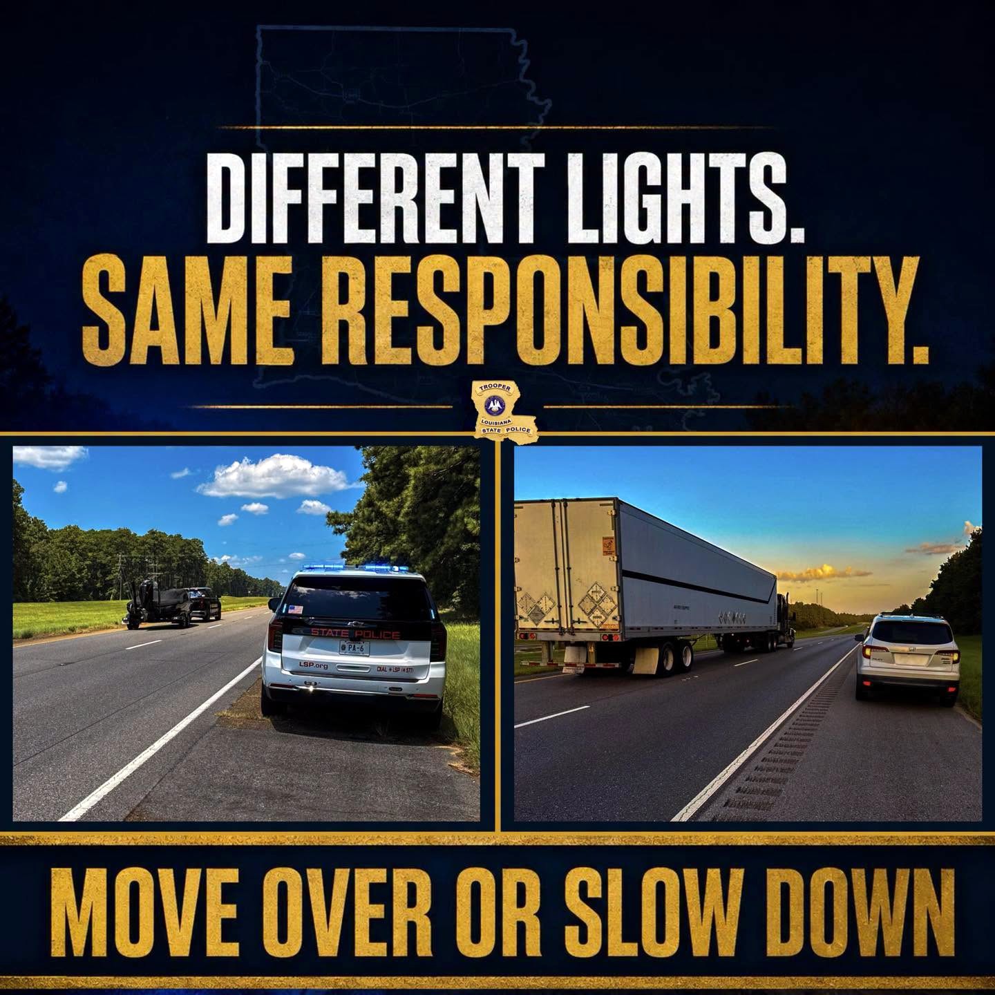Louisiana “Move Over” law expanded to now include all vehicles on shoulders of roadways