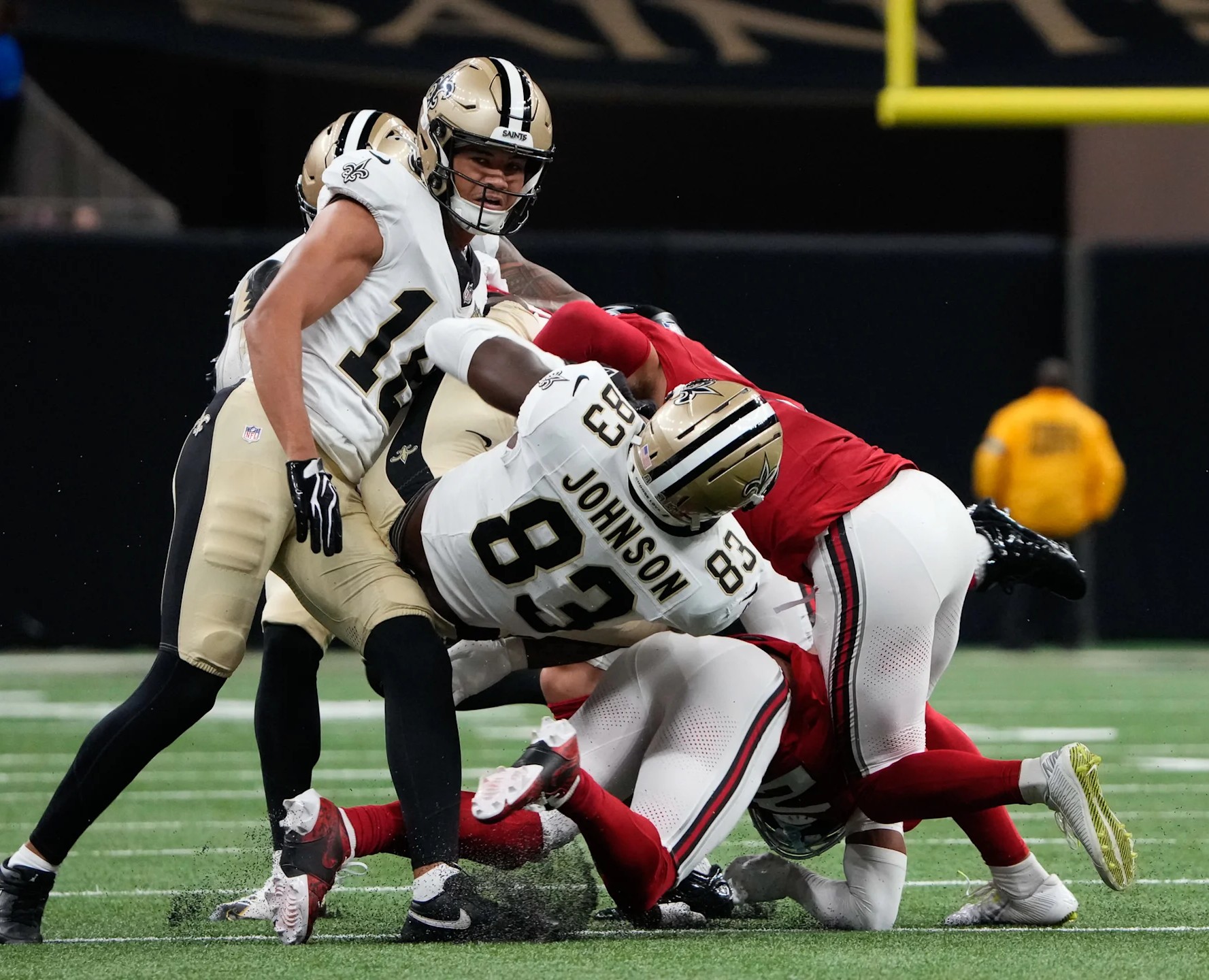 Saints lose to Falcons on 20th anniversary of post-Katrina Superdome reopening, 42-24